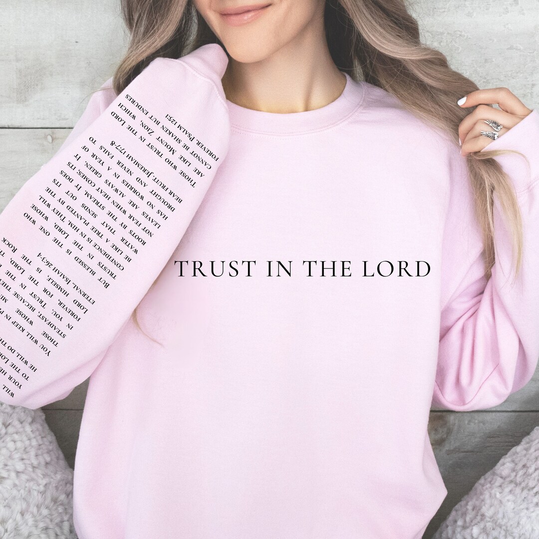 Woman of God Christian Sweater Bible Baptism Personality Yellow Sweater Fashion Pure Cotton Casual Vintage Religion Top main image 1
