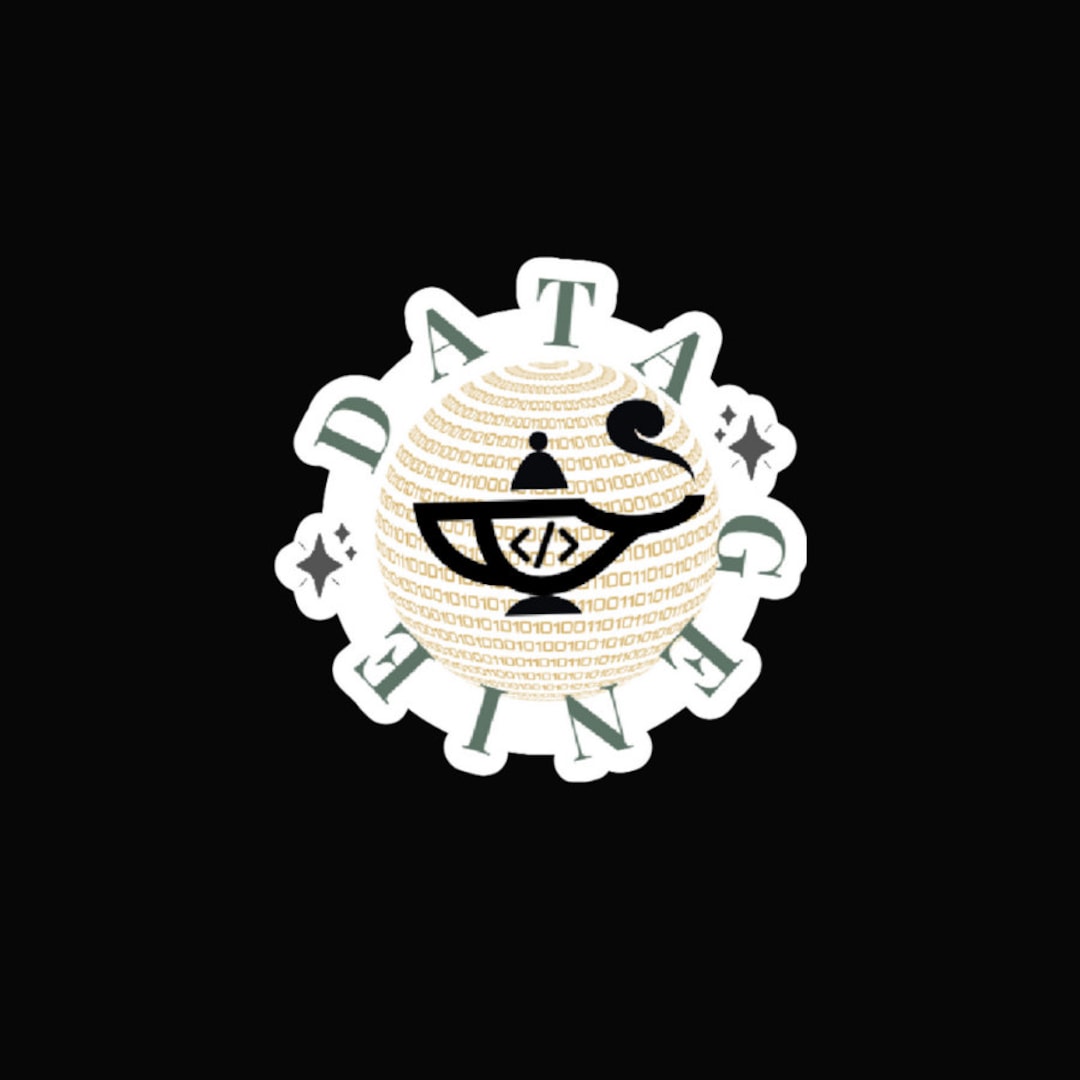 Data Genie Sticker, Data Scientist Sticker, Data Queen, Woman in Data ...