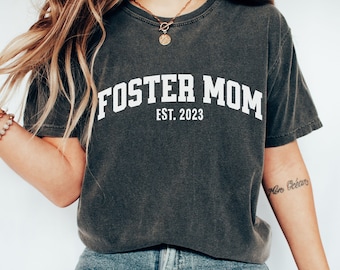 Custom Foster Mom Dad Matching Shirts,Foster Parents Shirt,Foster Dad Shirt,Foster Love Care Shirt,Adoption Shirt Gift,Adoptive Mom Dad Tees