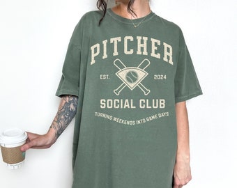 Custom Softball Mom Social Club Shirts Gift For Softball Mama Shirt,Sideline Social Club Tees,Gameday Shirt For Sports Mom Mother's Day Gift