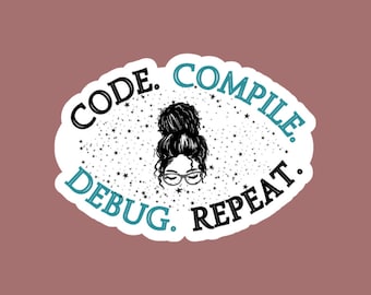 Cute Developer Stickers,Software Programmer Sticker,404 Social Life Not Found,Engineer Sticker,Tech STEM Sticker Gift,Woman Who Code Gift