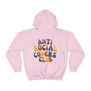 Programmer Developer Hoodies,Coder Software Developer Sweatshirt,Nerd Women In Technology STEM Shirt,Engineer Graduation Gift and Scientists Light Pink