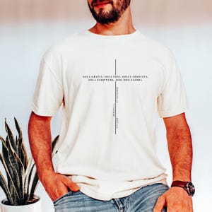 Five Solas Shirt Comfort Color For Reformed Christian Gift Reformation Day Bible Tshirt Protestant Lutheran Reformation Shirt Reformed Woman