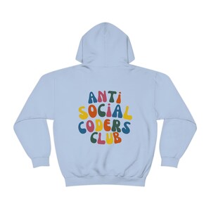 Programmer Developer Hoodies,Coder Software Developer Sweatshirt,Nerd Women In Technology STEM Shirt,Engineer Graduation Gift and Scientists Light Blue