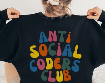 Software Engineer Developer Sweatshirt Gift For Programmer Graduation Gift, Hacker Coding Sweatshirts,Nerd Technology Shirt Coder Gifts