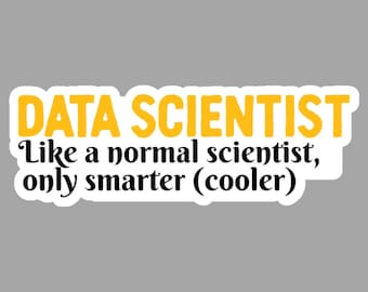 Data Scientist Definition Sticker, Data Science Sticker, Data Science Sticker, Data Scientist, Data Queen, Frau in Data Science, Data Science Geschenk, Data Analyst