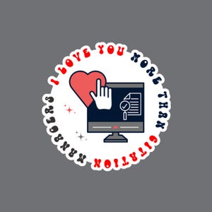 Adesivos Eu te amo mais do que os gerenciadores de citações PhDHumor StatisticalLove STEMLife DataDrivenRomance Graduação de doutorado Aluno de doutorado, Garrafa de água