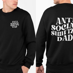 Shih Tzu Dog Dad Sweatshirts, Funny Shih Tzu Shirts, Retro Shih Tzu Crewneck, Shih Tzu Dad Tee, Shih Tzu Dog Sweatshirt,Gift For Dog Parents