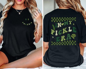 In My Pickle Era Matching Shirt Gift For Pickle Lover Kids T-shirt, Funny Pickles Shirt Pickle Jar Gift Sweater, Retro Pickle Sweatshirt Tee