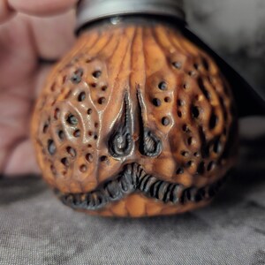 Gift Clay Trinket Jar Witchy Jewelry Dish Unique Gifts Gory Monster Handmande Airtight Apothecary Jar Spell Jars