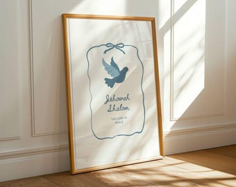 Names of God Christian Wall Art Set: Coquette Gallery Prints (Digital Download)