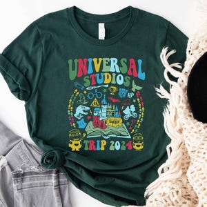 Universal Studios Trip 2025 Shirt | Disney World Vacation Shirt | Family Trip Tee | Fun Universal Studios Design