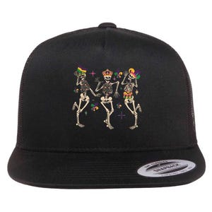 Mardi Gras Skeleton Hat, Dancing Skeletons Hat, Fat Tuesday, New Orleans Hat, Funny Mardi Gras Festival Cap, Mardi Gras Fashion