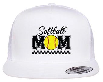 Softball Mom Hat, Softball Cap, Softball Vibes Hat, Softball Mom Hat, Sports Mom Cap, Game Day Hat, Baseball Mom Hat