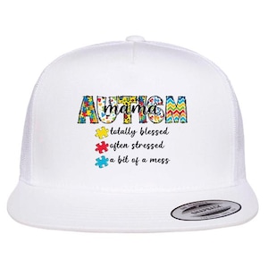 Autism Mom Hat, Womens Autism Cap, Autism Awareness Hat, Autism Mom Hero  Hat, Awareness autism, Autism mom gift