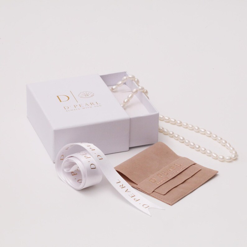 Floating Pink Pearl Pendant Necklace, Genuine Pearl Jewelry, Handmade