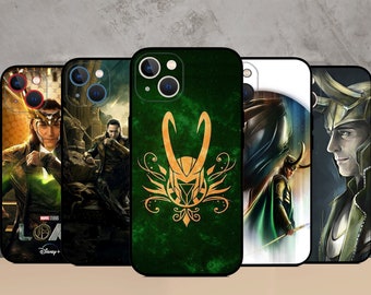 Loki Marvel Avengers Movie Phone case fit for iPhone 15/14 MagSafe S24 Ultra S23 S23FE S22 A55 A35 A15 A14  Google Pixel 8Pro 8 7A