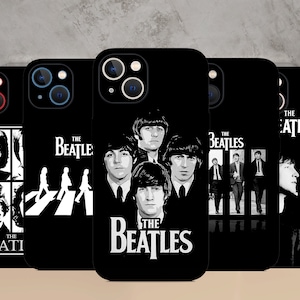 Retro Music The Beatles Phone case fit for iPhone 15/14 MagSafe S24 Ultra S23 S23FE S22 A55 A35 A15 A14  Google Pixel 8Pro 8 7A