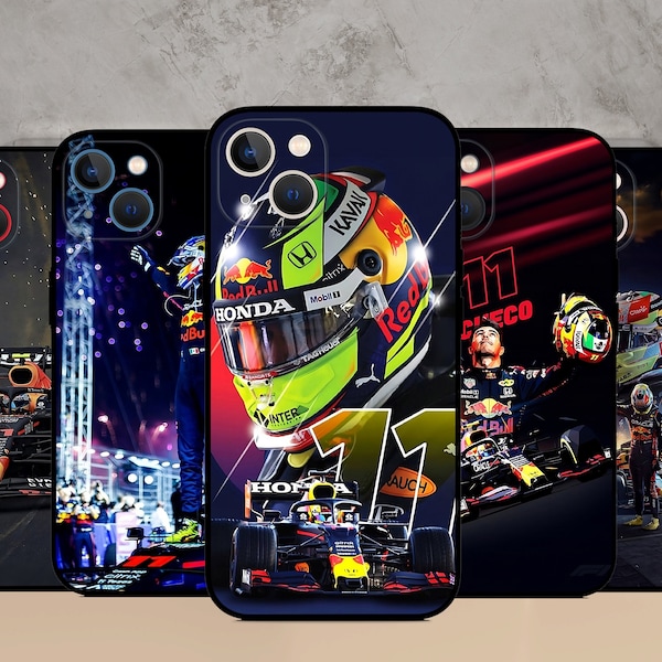 Formula One Sergio Perez Phone Case fit for iPhone 15/14 MagSafe S24 Ultra S23 S23FE S22 A55 A35 A15 A14  Google Pixel 8Pro 8 7A