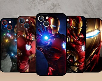 Marvel Ironman Phone case fit for iPhone 15/14 MagSafe S24 Ultra S23 S23FE S22 A55 A35 A15 A14  Google Pixel 8Pro 8 7A