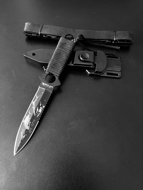 Custom Engraved Spearfishing/dive Knife Etsy