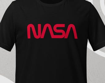 NASA Logo T-Shirt - Lebendiges Weltraum T-Shirt für Sci-Fi Fans