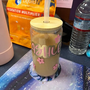 Customizable/Personalized Bamboo Cup