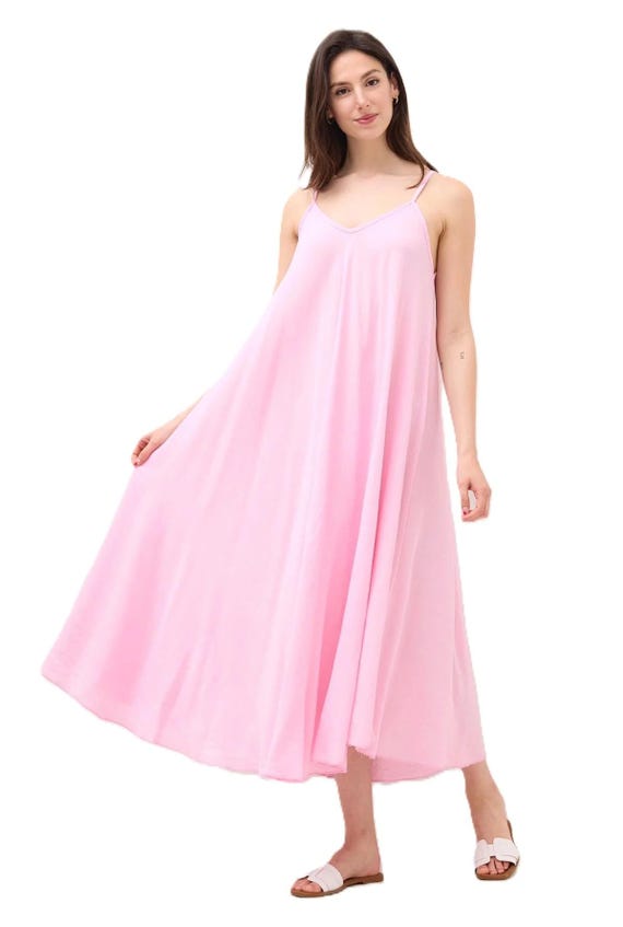 knee length dresses for ladies Lagenlook Parachute Dress  WearAll
