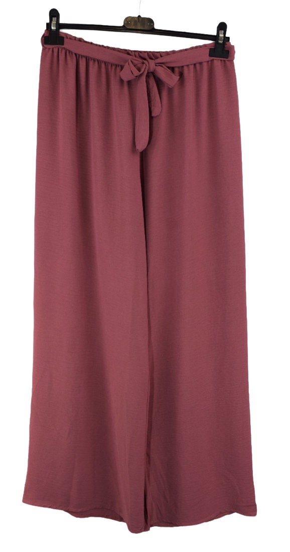 Pantaloni In Jersey Interlock, Senape | Marina Rinaldi - Foto 4