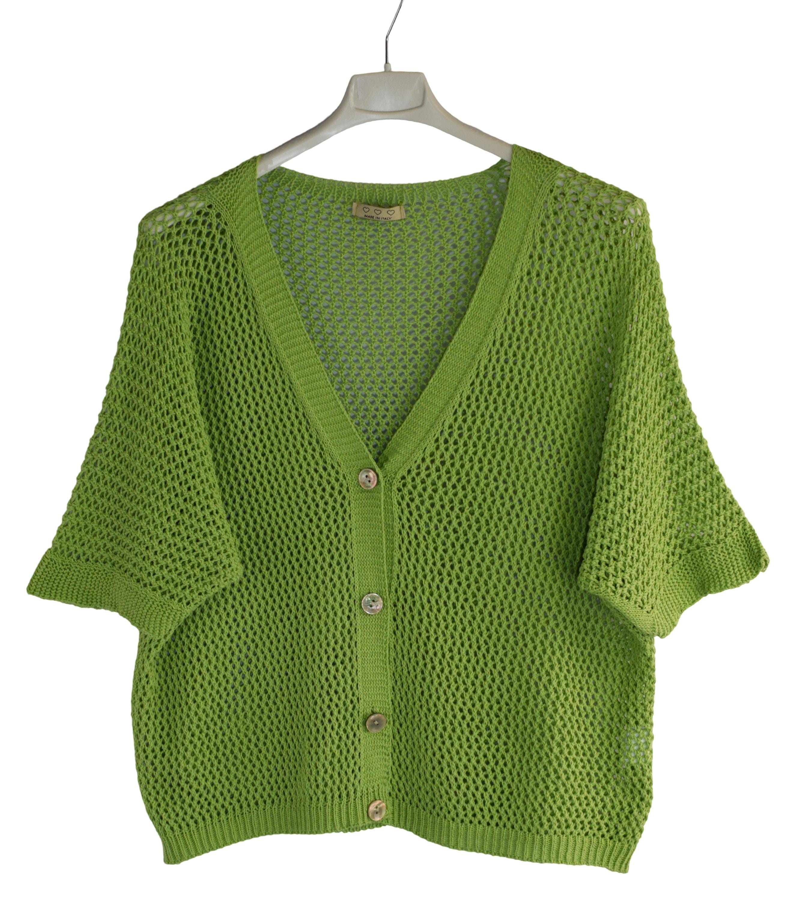 Aralina Cardigan Corto Casual Da Donna A Spalle Scoperte, Tinta - Foto 13