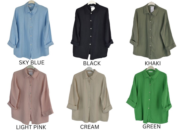 Plus Size Waffle Knit Button Up Collared Neck Shirt main image 0