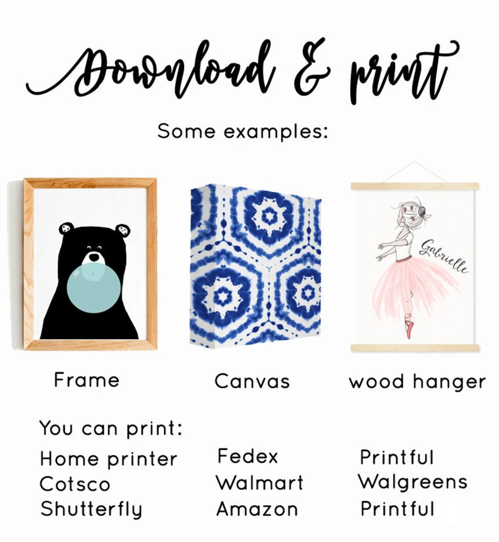 She is Art Digital Download Instant Download Printable Etsy