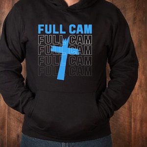 Full Cam Sweatshirt baby blue mens + womens
