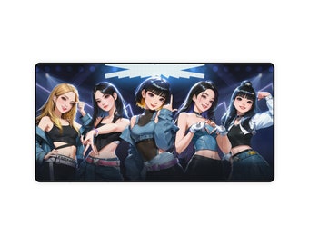 Le sserafim x Overwatch Gaming Mouse Pad