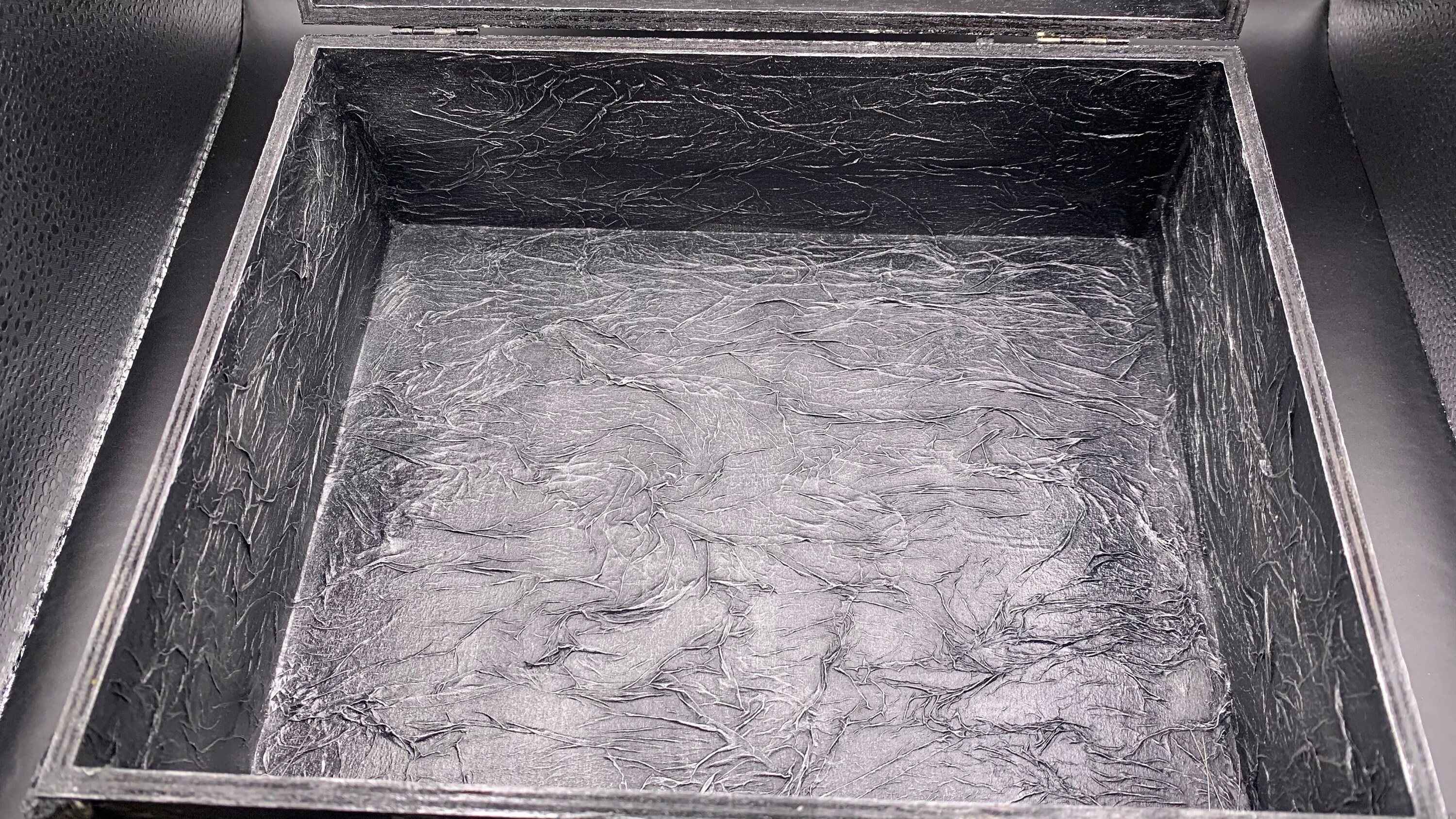 Demon Box Devil Box Black Silver Box Gothic Box Etsy UK