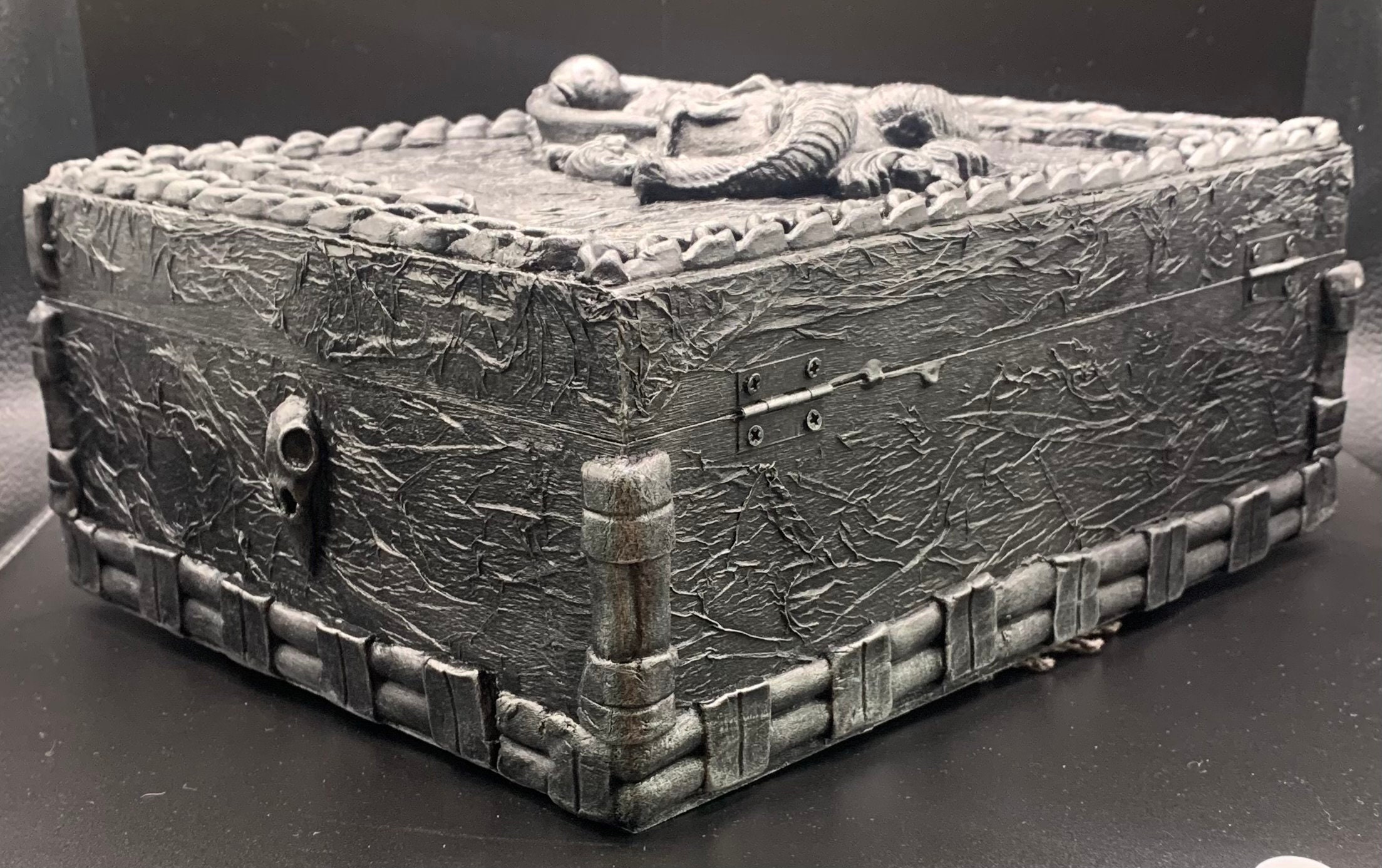 Demon Box Devil Box Black Silver Box Gothic Box Etsy UK