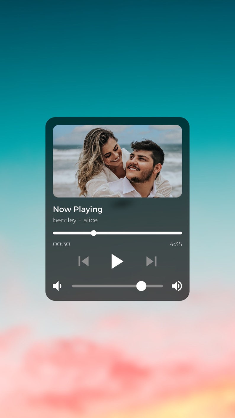 Personalized Music Player Wallpaper Background Iphone Samsung Etsy