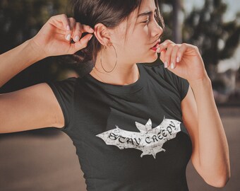 Creepy Cute Crop Top Etsy