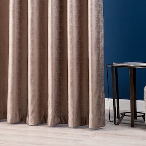 Custom Size Solid Home Decor Curtains, Extra Long Drapes for Living Room, Blackout and Color Options, Modern Drapery Panel for Bedroom
