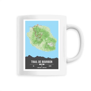 Customizable Bourbon Trail Mug - Reunion Island Diagonale des Fous