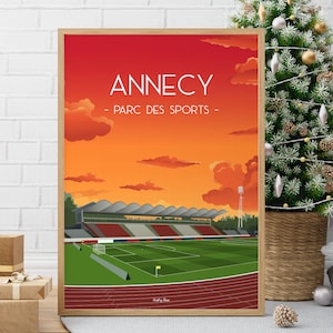 Annecy Football Poster - Annecy Sports Park Poster