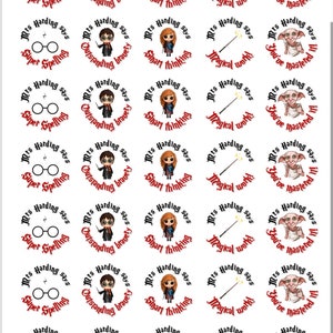 Personalised character teacher/teaching assistant stickers
