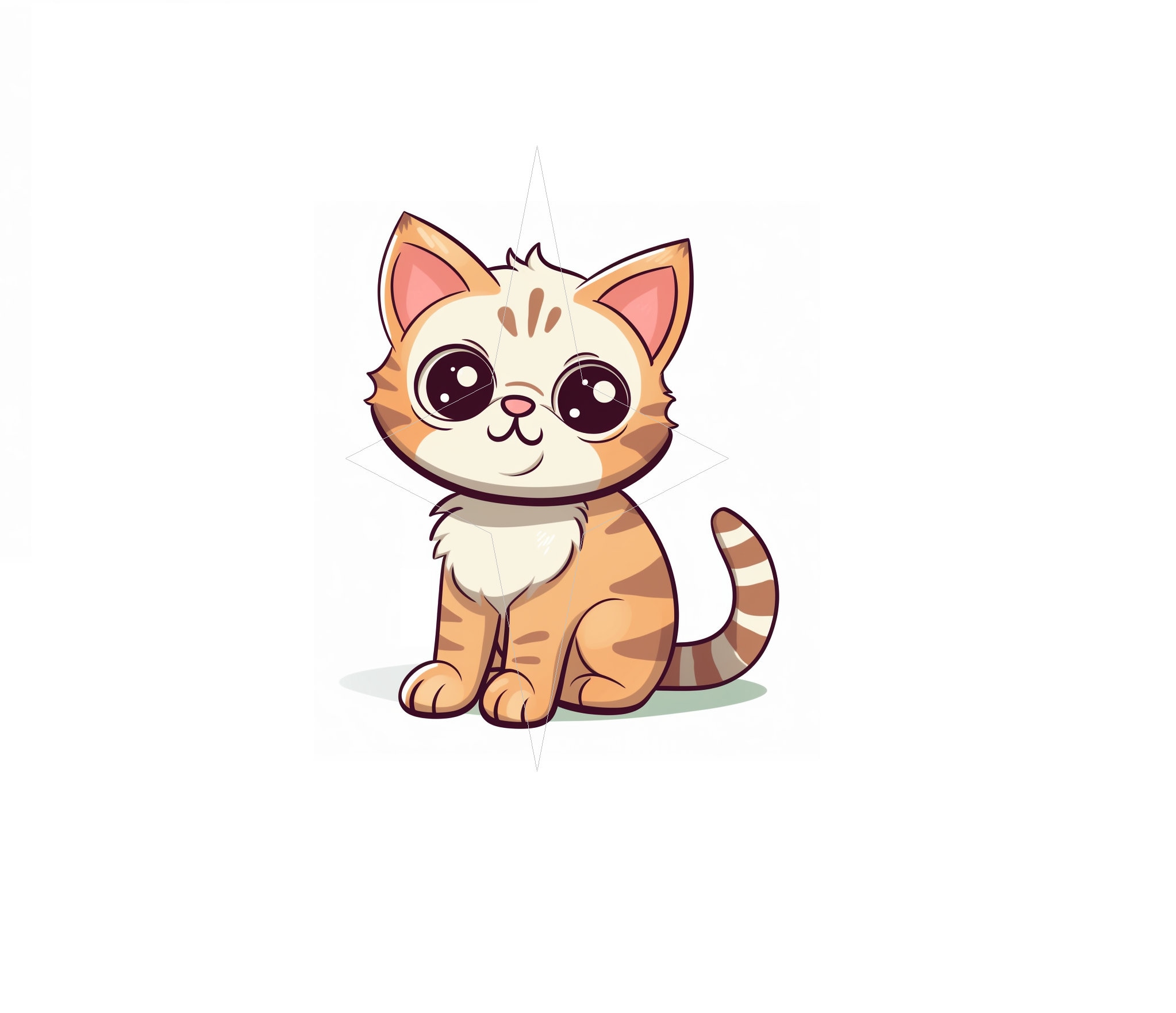 Cat Clip Art, Cute Cats, Kids Art, Stickers, Crafts, Cards, Papercraft