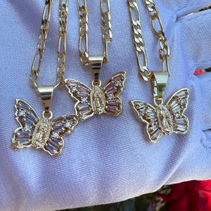 Butterfly Pendant Necklace: Tarnish-Free, Made in Italy, 20&quot; Chain