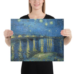 Vincent van Gogh&#39;s Starry Night Over the Rhone (1888)