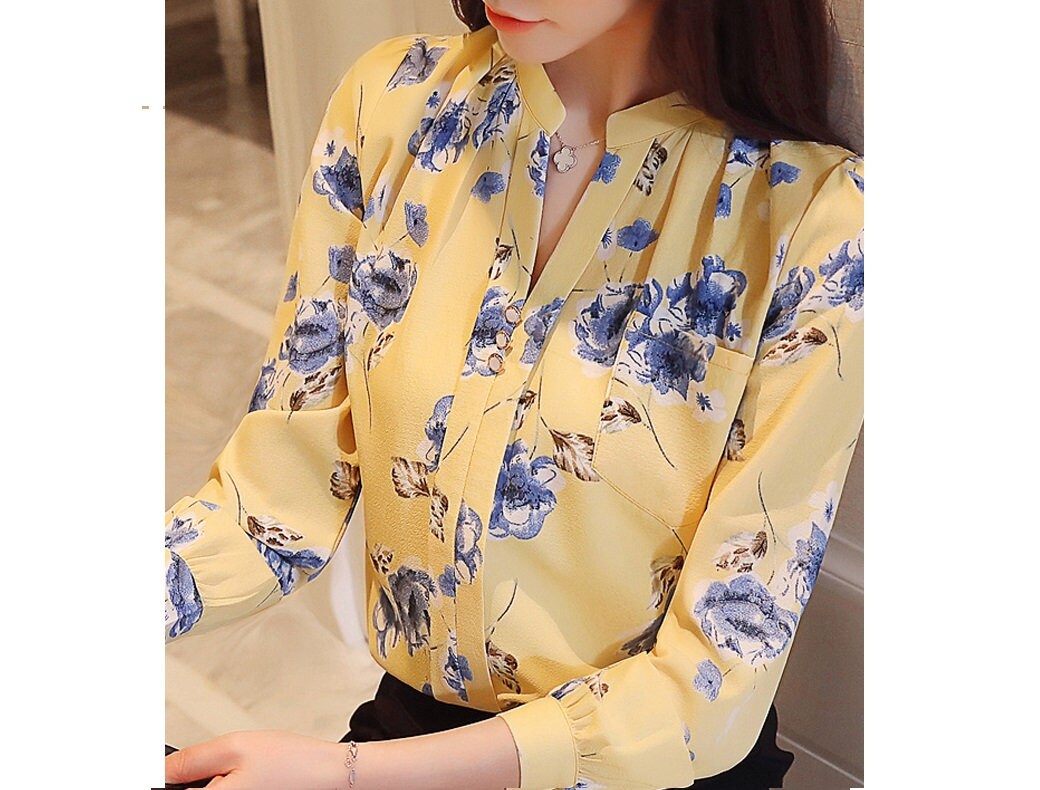 chiffon tops style