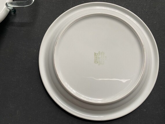 IKEA RONDO 6 x platos para tartas platos de postre 19 cm blanco hecho en Portugal Etsy Espana