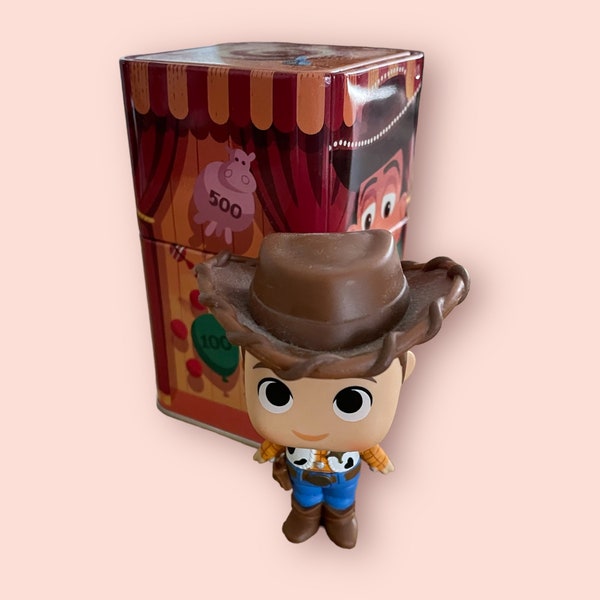 Woody Toy Story Funko Hot Topic Exclusive Disney Mystery Figurines with tin can included