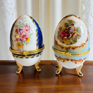 Limoges Hinged Egg - Etsy