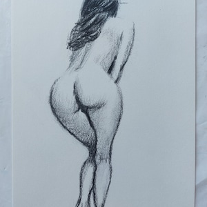 Standing from behind Study 11 (unframed)